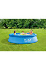 Easy Mavi Renk Kolay Kurulum Şişme Havuz 305x76cm Büyük Boy Aile Havuzu Bahçe Havuzu