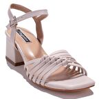 Dagoster DZA07-928055 Ten Klasik Topuklu Kadın Ayakkabı