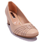 Dagoster DZA07-7268641 Ten Klasik Topuklu Kadın Ayakkabı