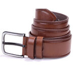 Dagoster DMK26-460 Kahve 4.5 cm Suni Deri Erkek Kemer