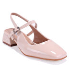 Dagoster DZA07-81500 Ten Rugan Klasik Topuklu Kadın Ayakkabı