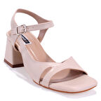 Dagoster DZA07-92825255 Ten Klasik Topuklu Kadın Ayakkabı