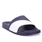 Fly Soft S263071 Lacivert Beyaz Günlük Ortopedik Erkek Spor Terlik