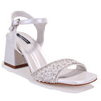 Dagoster DZA07-3371040 Sedef Klasik Topuklu Kadın Ayakkabı