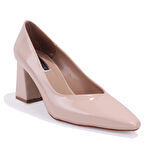 Dagoster DZA07-129615 Ten Rugan Stiletto Topuklu Kadın Ayakkabı