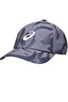 Asics Graphic Cap Gri Tenis Şapkası
