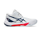 Asics Sky Elite Ff Mt 3 Erkek Voleybol Ayakkabısı 1051A081-104 Beyaz