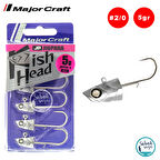 Major Craft Jigpara Fish Head JPFHD-5gr #2/0 (4 Adet)