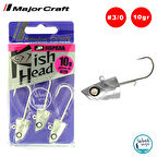 Major Craft Jigpara Fish Head JPFHD-10gr #3/0 (3 Adet)
