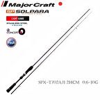 Major Craft Solpara SPX-T702AJI Tubular 214cm 0.6-10gr (2P) LRF Kamış