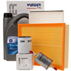 Opel Astra G 1.4/1.6 Bakım Seti SHELL 10W40 Motor Yağlı 4LT (BAKIMAST.GM))