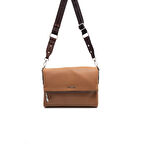 Silver Polo  Kadın Çapraz Çanta 963-45841 SILVER POLO ÇAPRAZ Kadın ÇANTASI M86 KARAMEL-MAT KAHVE