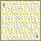 La Boutique Tivil Saf İpek Eşarp 233709 - 49122 Beyaz Karışık Desen