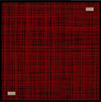 La Boutique Tivil Saf İpek Eşarp 233603 - 49136 Siyah Karışık Desen