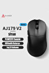Aj179v2 Max 3 Modlu(USB-WIRELESS-BT) 1000hz 800mAh Batarya 1200 Dpi-paw 3311 Sensör Gaming Mouse