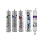 SULOOK KAPALI KASA SU ARITMA CİHAZLARINA UYUMLU ÜSTTEN ÇİFT ÇUBUKLU INLINE 5'Lİ SET LG MEMBRANLI