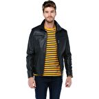 DERİCLUB PC1349  Gerçek Deri  Erkek Mont