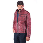 DERİCLUB E892 Gerçek Deri Erkek Mont