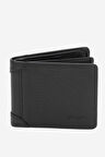 GD 1747 Gerçek Deri Erkek Cüzdan SİYAH