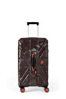ÇÇS 5243 TROLLEY Orta Boy Valiz KAHVERENGİ