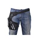 Su Gecirmez Ayarlanabilir Çok Gözlü Bel Bacak Motorcu Çantası