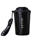 Vagonlife Diller Çelik Termos Matara 380 Ml Siyah