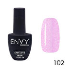Envy Kalıcı Oje Exclusive Seri Parıltılı Şeker Pembe Nude 10gr No:102