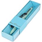 "SAN REMO" TÜKENMEZ KALEM-MAVİ- 1MM. KUTULU - (GÖK MAVİSİ GÖVDE, GÖK MAVİSİ KUTU)