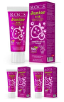 R.O.C.S. Junior Orman Meyve Aromalı Beyazlatma Diş Macunu 3x60 ml 
