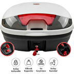 ARWİC CV46 MOTOSİKLET ÇANTASI BEYAZ