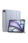 iPad Air 13 inç M2 Çipli 2024 Uyumlu Akıllı Smart Cover Tablet Kılıfı A2898/A2899/A2900