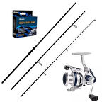 Okuma Aria 8000 - Kendo Carp 360cm 3 Parça Sazan Olta Seti
