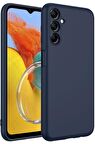 Galaxy M14 Kılıf Lansman Tasarım İç Yüzeyi Kadife Silikon