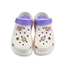 SİA ÇANTA TAŞLI SÜSLÜ KELEBEKLİ FİYONKLU  A KALİTE YÜKSEK TOPUK  HAFİF RAHAT CROCS TERLİK