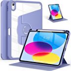 10.9 Inc 10.Nesil Uyumlu 360° Dönebilen Standlı Pino iPad Tablet Kılıfı