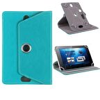 Huawei MatePad SE 10.4 inç Uyumlu Fuchsia 360° Dönebilen Standlı Kapaklı Universal Tablet Kılıfı