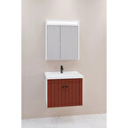 Avien 65 Cm Banyo Dolabı Npl Led Aynalı - Boy Dolap Hariç