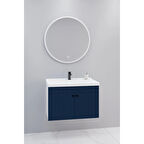 Avien 80 Cm Banyo Dolabı Orz Led Aynalı - Boy Dolap Hariç