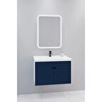 Avien 80 Cm Banyo Dolabı Cmr Led Aynalı - Boy Dolap Hariç