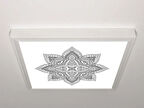 Gök Panel 60X60 LED Panel Aydınlatma Armatür Avize Sıva Üstü Desenli Tekli 46511282SU