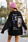 Gojo Satoru Jujutsu Kaisen Baskılı Unisex Oversize Anime Karakter Sweatshirt