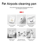 Kulaklık Temizleme Kiti Çok Fonksiyonlu Telefon Tablet Elektronik Eşya Temizleme Kiti