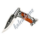 İsme Özel Kamp Outdoor BABA ÇAKI Ahşap Gövde