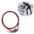 İpek Yıldızı® Şifreli Pratik ve Sağlam Bisiklet Kilidi