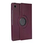 Galaxy Tab A8 10.5 SM-X200 (2021) Uyumlu Fuchsia Dönebilen Standlı Tablet Kılıfı