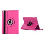 Apple iPad 10.2" inç 2021 (9.Nesil) Fuchsia Dönebilen Standlı Kılıf