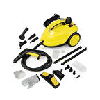 Ozmik HW618-B Çok Amaçlı Süpürge El Tipi Buharlı Temizleyici Zemin Halı Kanepe, Döşeme, Araba, 1,5 L