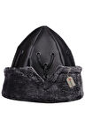 BÖRK, KALPAK, Geleneksel Kayı Alp Şapkası, Siyah - 2011
