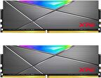 XPG Spectrix D50 32GB (16X2) RGB DDR4 3600Mhz CL18 1.35V AX4U360016G18I-DT50 Dual Kit Ram