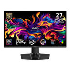 MSI MAG 271QP QD-OLED X24 26.5 inç 240Hz 0.03ms 2K WQHD Adaptive Sync Pivot Gaming Monitör